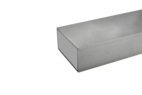 alumínium zártszelvény, 100x50 (natúr)